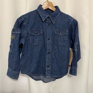 A.P.C.‎ Kids Dark Blue Jean Jacket